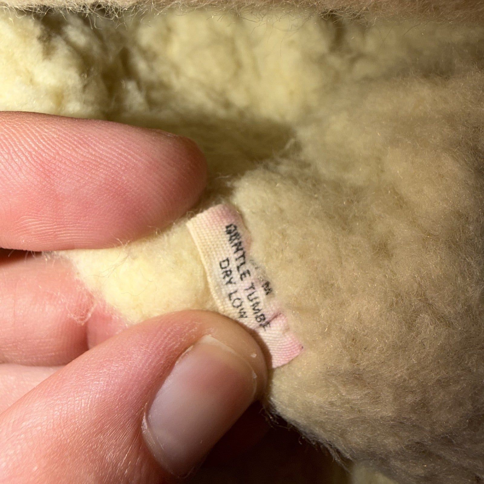 VTG Bay River of San Jose California Sherpa Lined Vest Mens USA Western Cowboy