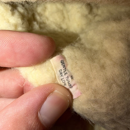 VTG Bay River of San Jose California Sherpa Lined Vest Mens USA Western Cowboy