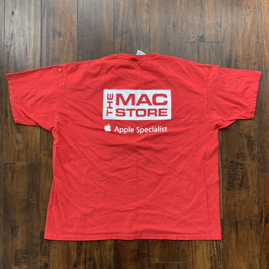 Apple Mac App Store Specialist Cyber Security Red Vintage Y2K Usa California 90s