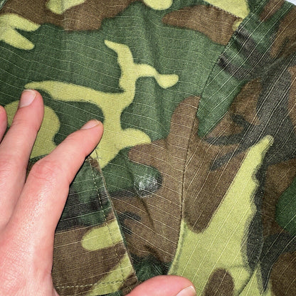 USMC 1968 Military Camouflage Wind Resistant Poplin Coat Camo Jacket Alpha 60s