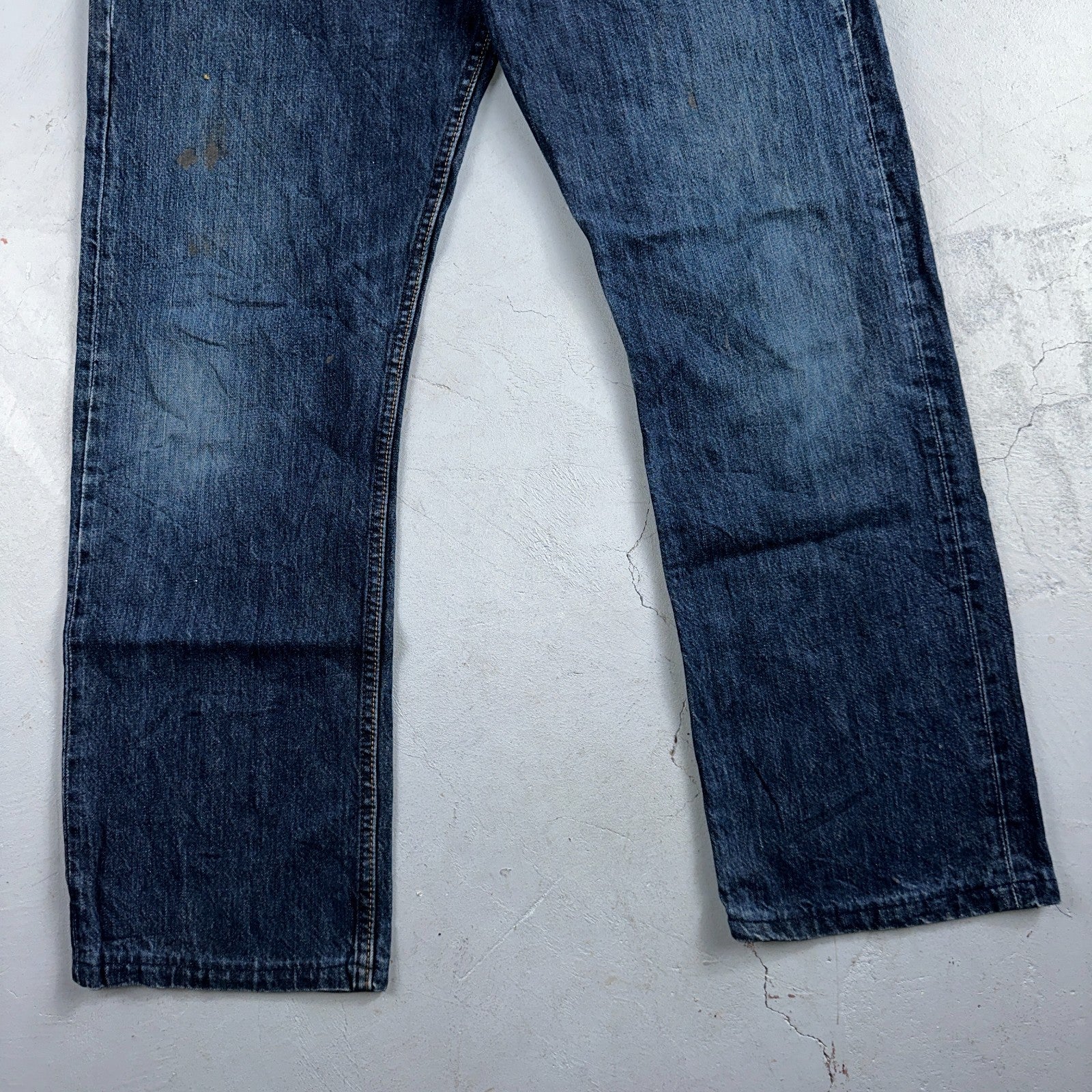 Levis 501 Vintage Y2K XX Straight Leg Jeans Blue Med Wash 34x32 Act 33x29