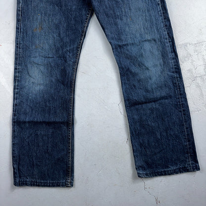 Levis 501 Vintage Y2K XX Straight Leg Jeans Blue Med Wash 34x32 Act 33x29