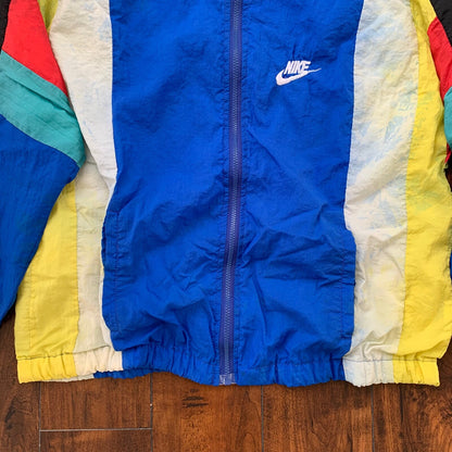 Vintage Nike MCENROE Full Zip Pullover Windbreaker Jacket USA Tennis 80s RARE