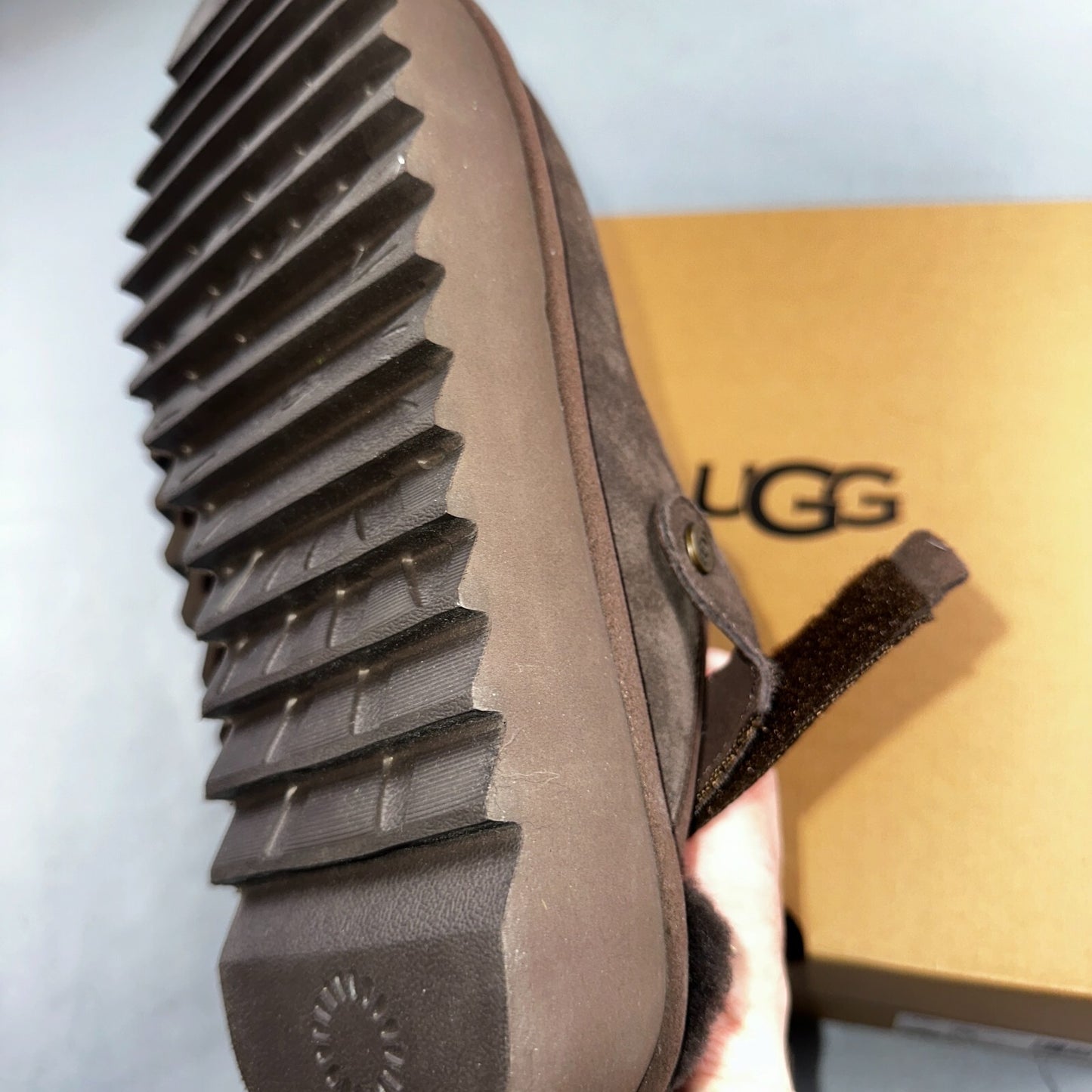 Ugg Australia Womens  Lanah Clog Platform Slipper Size 10 NIB Brown Chocolate