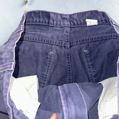 Levis 550 VTG Denim Shorts Mens 38 Purple Wash 1990s Orange Tab 90s 501