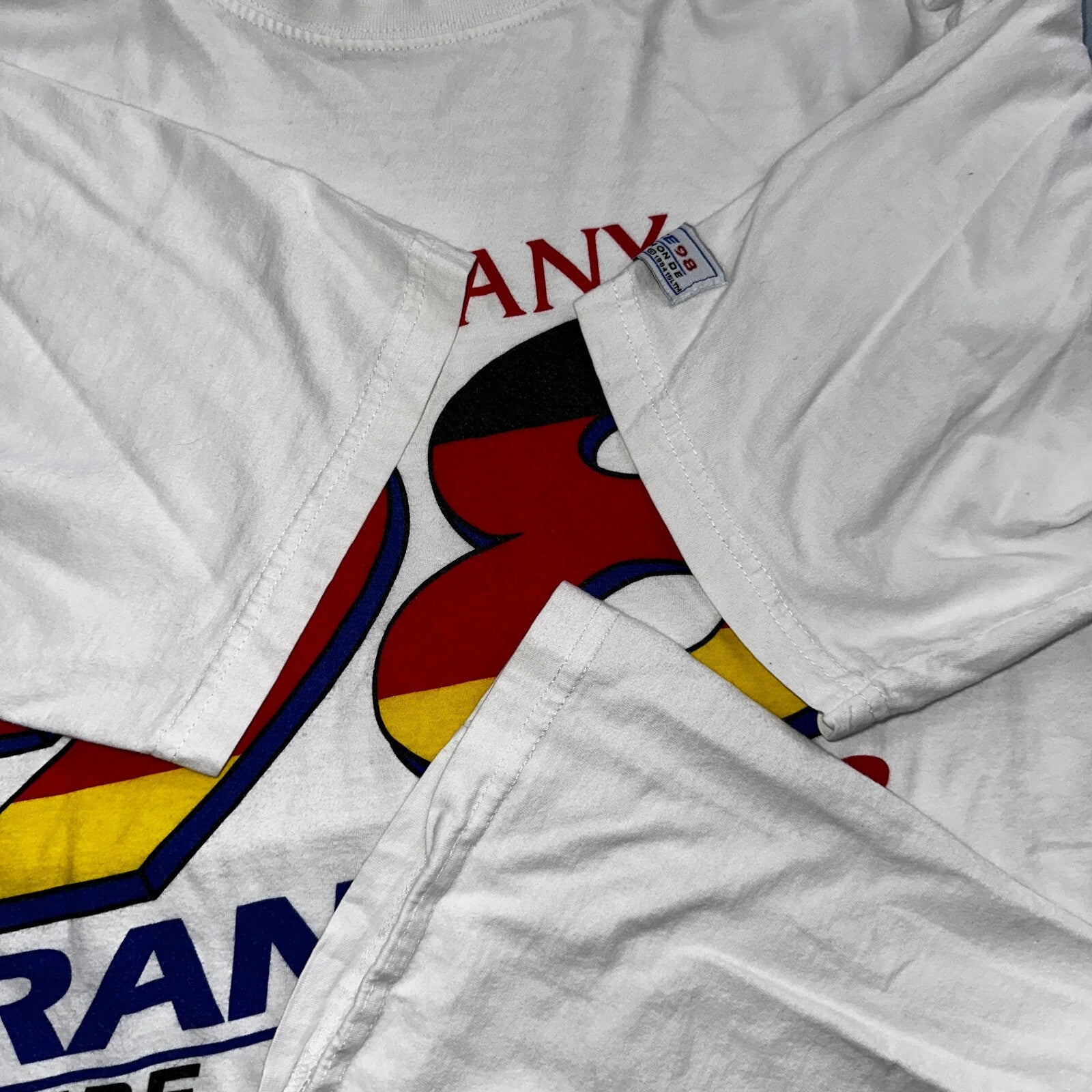 Fifa Germany France 1998 98 VTG T Shirt Soccer Sports XL 90s White World Cup