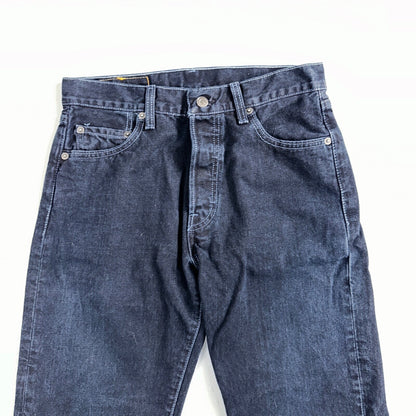 Levis 501 Vintage 90s Mexico Straight Leg Jeans 30x32 Y2K Dark Wash Act 29x31