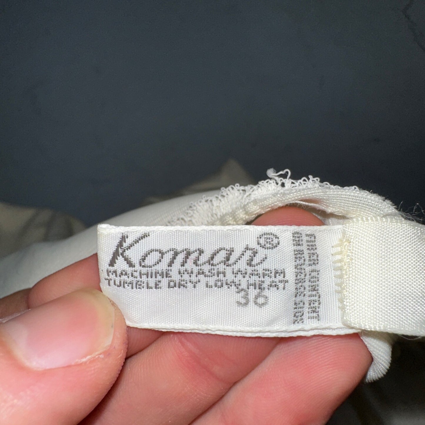 VTG Komar 1970s Lingerie Slip Dress Sleepwear Full Sweep Nightgown Lace 70s