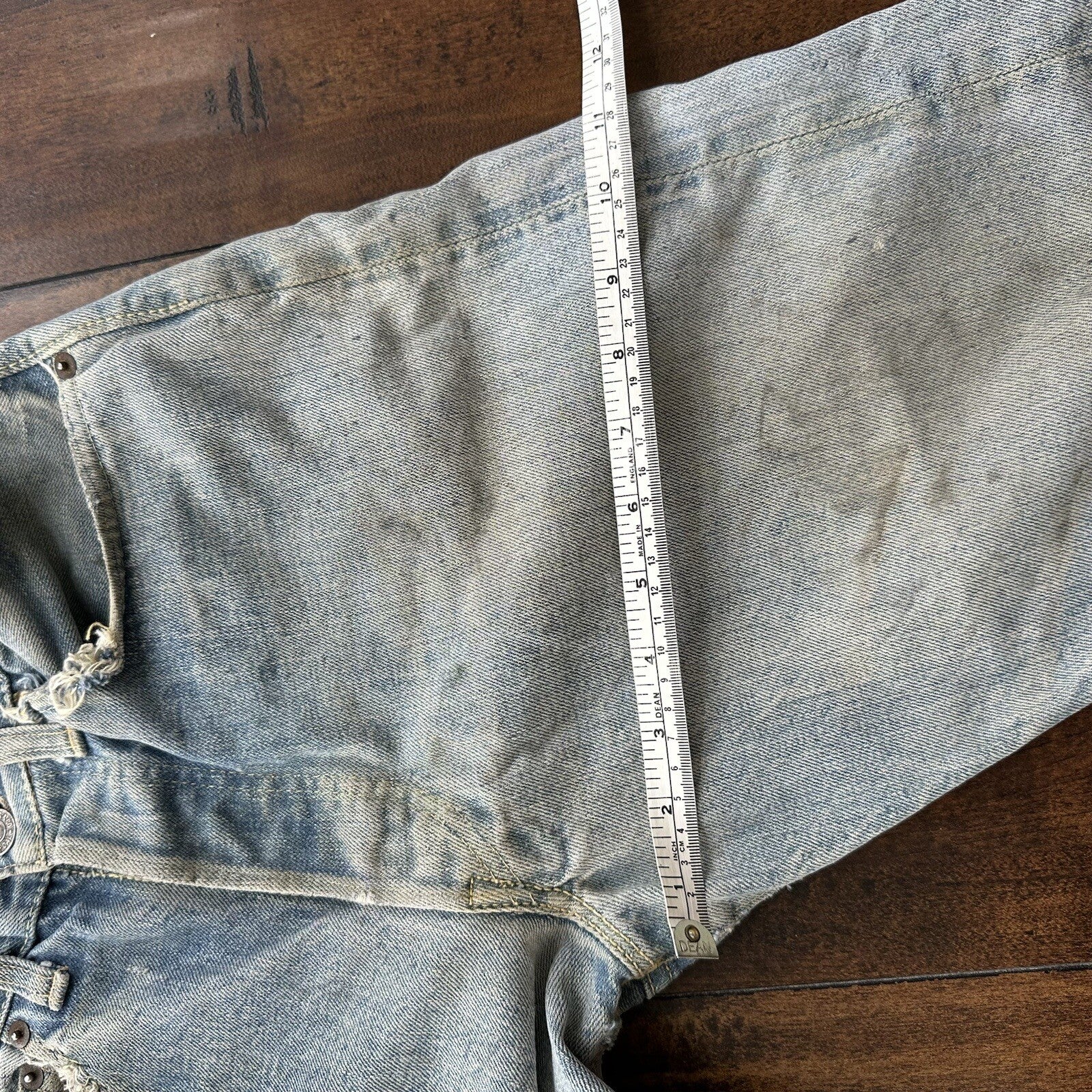 Levis 501 XX Big E True Vintage 50s Redline Hidden Rivets Jeans 1950s 60s 26x26