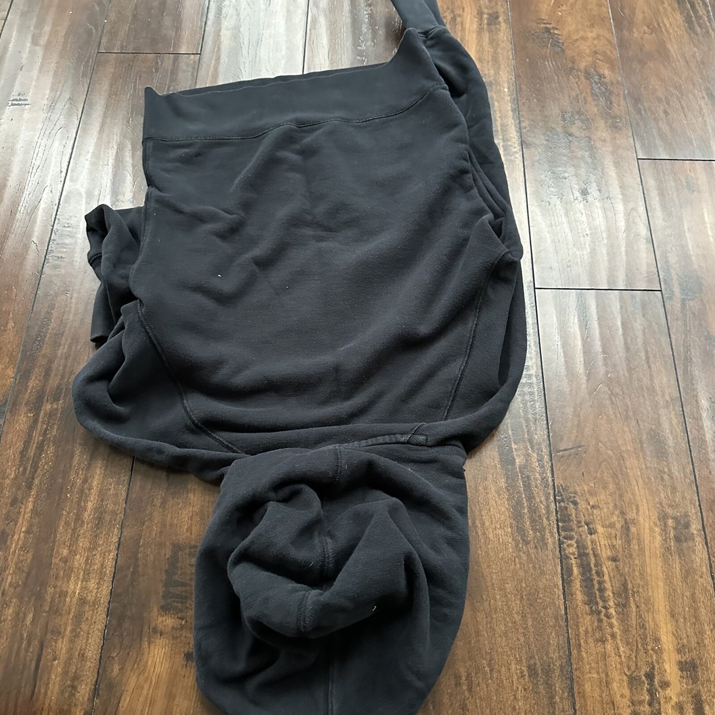 Nike Boys Sweater L Black Hoodie Logo Swoosh Pockets Pockets Long Sleeve Skate