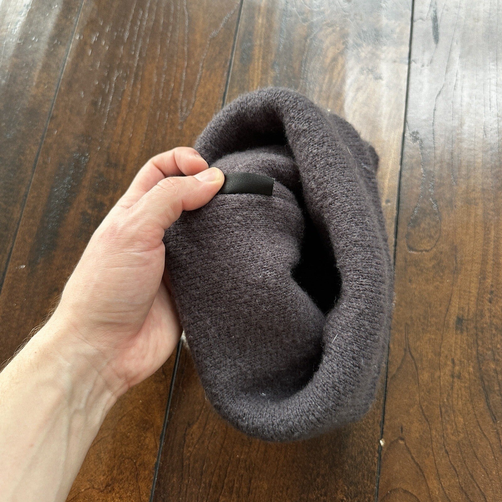 Kenneth Cole Reaction Men's Pixelated Ombre Knit Beanie Winter Hat Rare