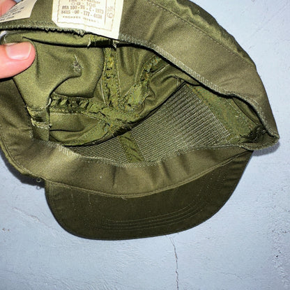 Vintage 1976 Vietnam OG-106 Utility Fatigue Cap Size 6 7/8 Propper Army Hat 70s