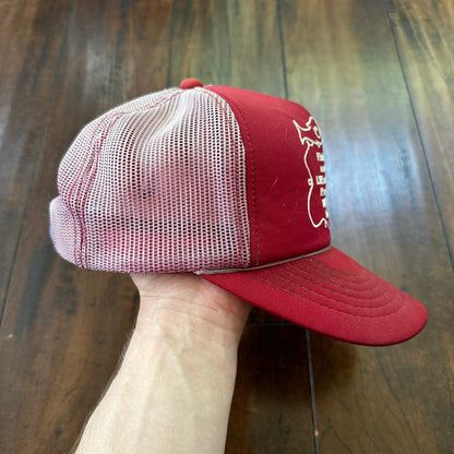 Fishing Funny Can't Live Without Humor Vintage Hat Cap Snapback 80s Hunting Men