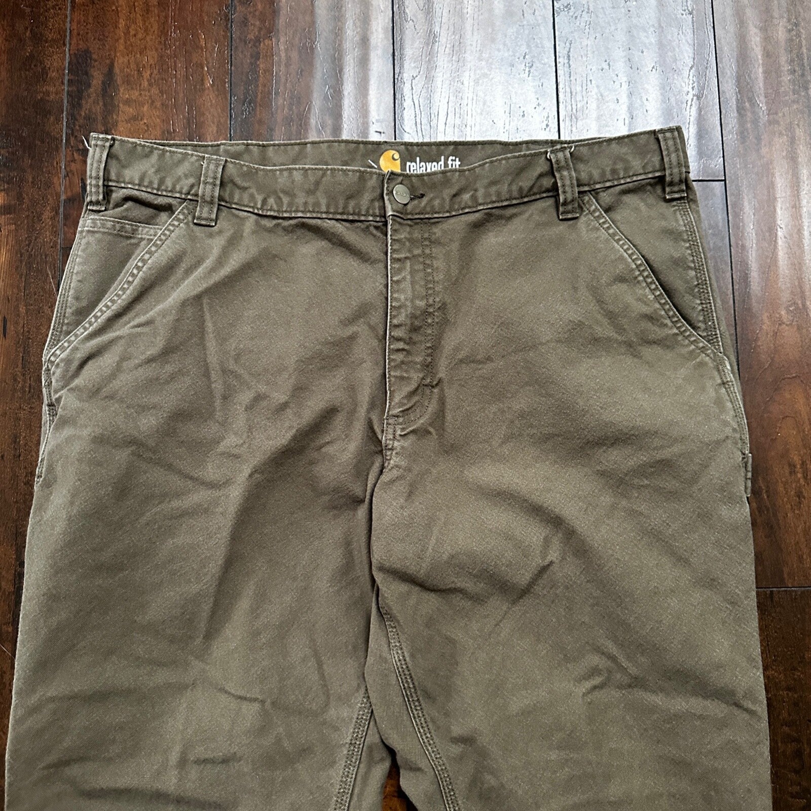 Carhartt Rugged Flex Pants Mens 40x30 Relaxed Fit Duck Utility Work Carpenter