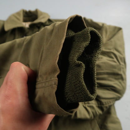 VTG 70s USN US Navy Military A-2 Intermediate Cold Weather Deck Jacket Small A2