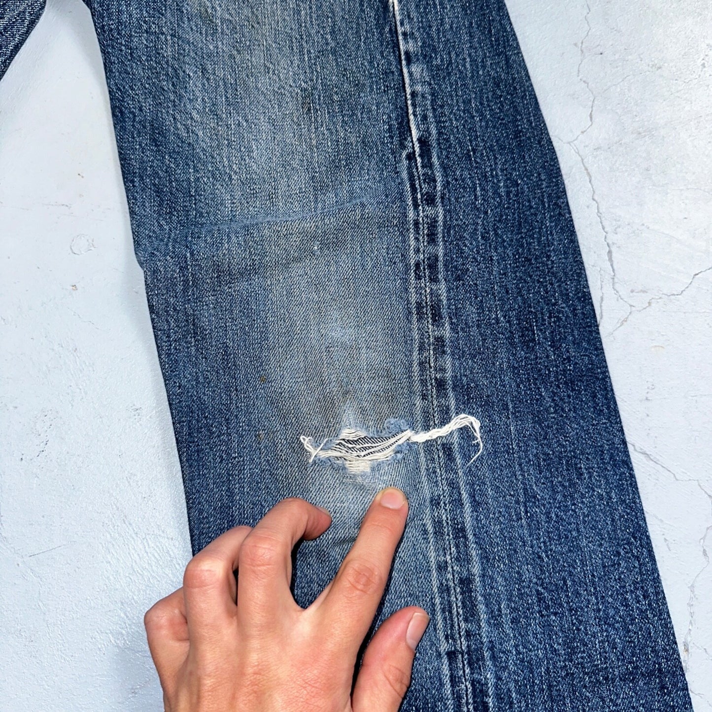 Levis 501 Big E Vintage 60s Redline Selvedge USA XX 1960s Jeans 66 Act 26x27