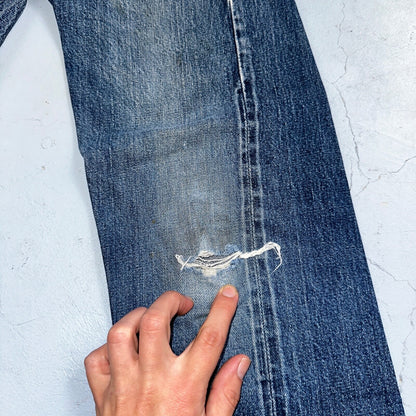 Levis 501 Big E Vintage 60s Redline Selvedge USA XX 1960s Jeans 66 Act 26x27