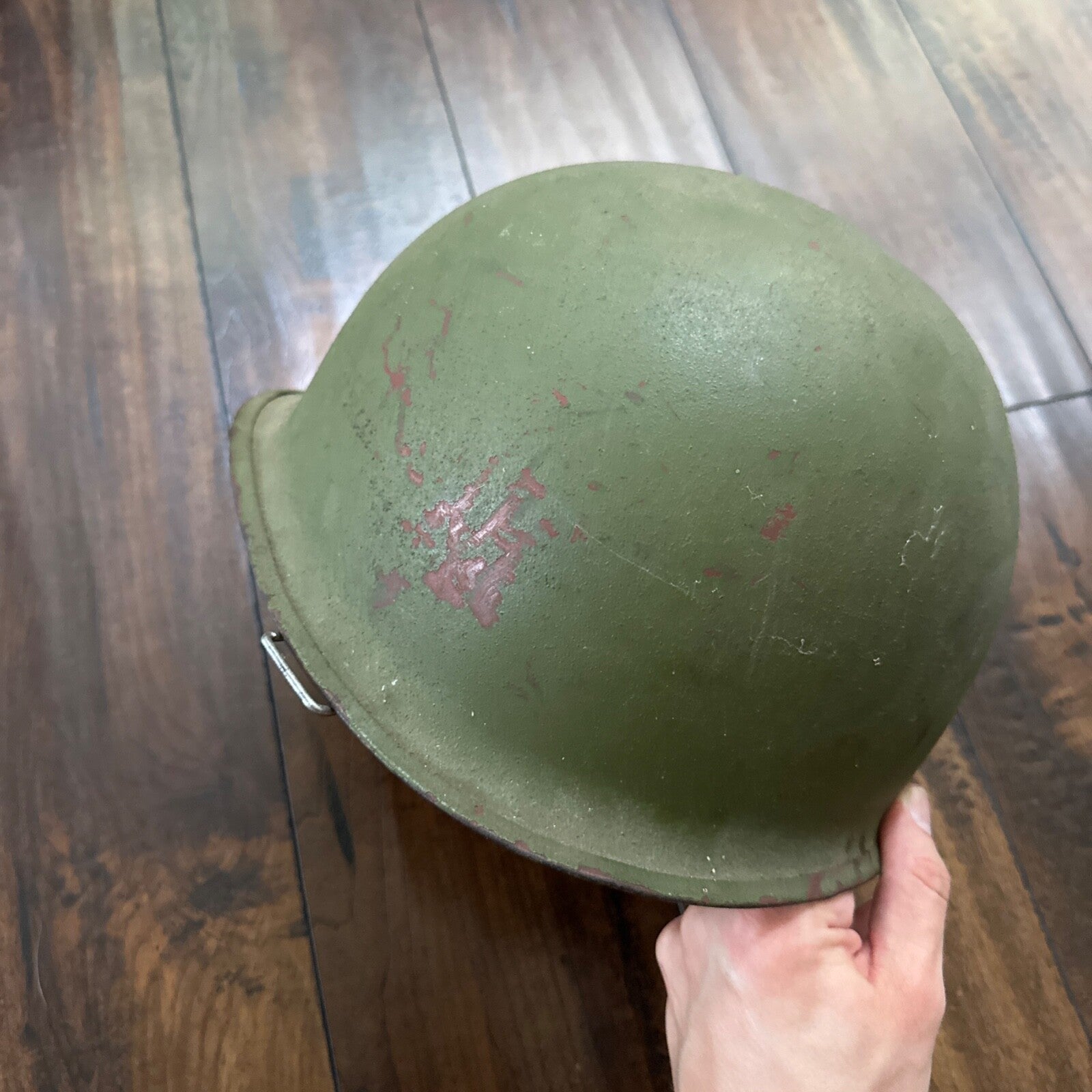 Vintage Vietnam War USMC M1 Helmet Post WWII Barn Find Unknown Origin
