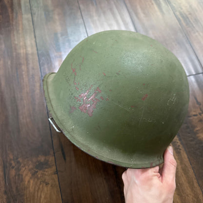 Vintage Vietnam War USMC M1 Helmet Post WWII Barn Find Unknown Origin