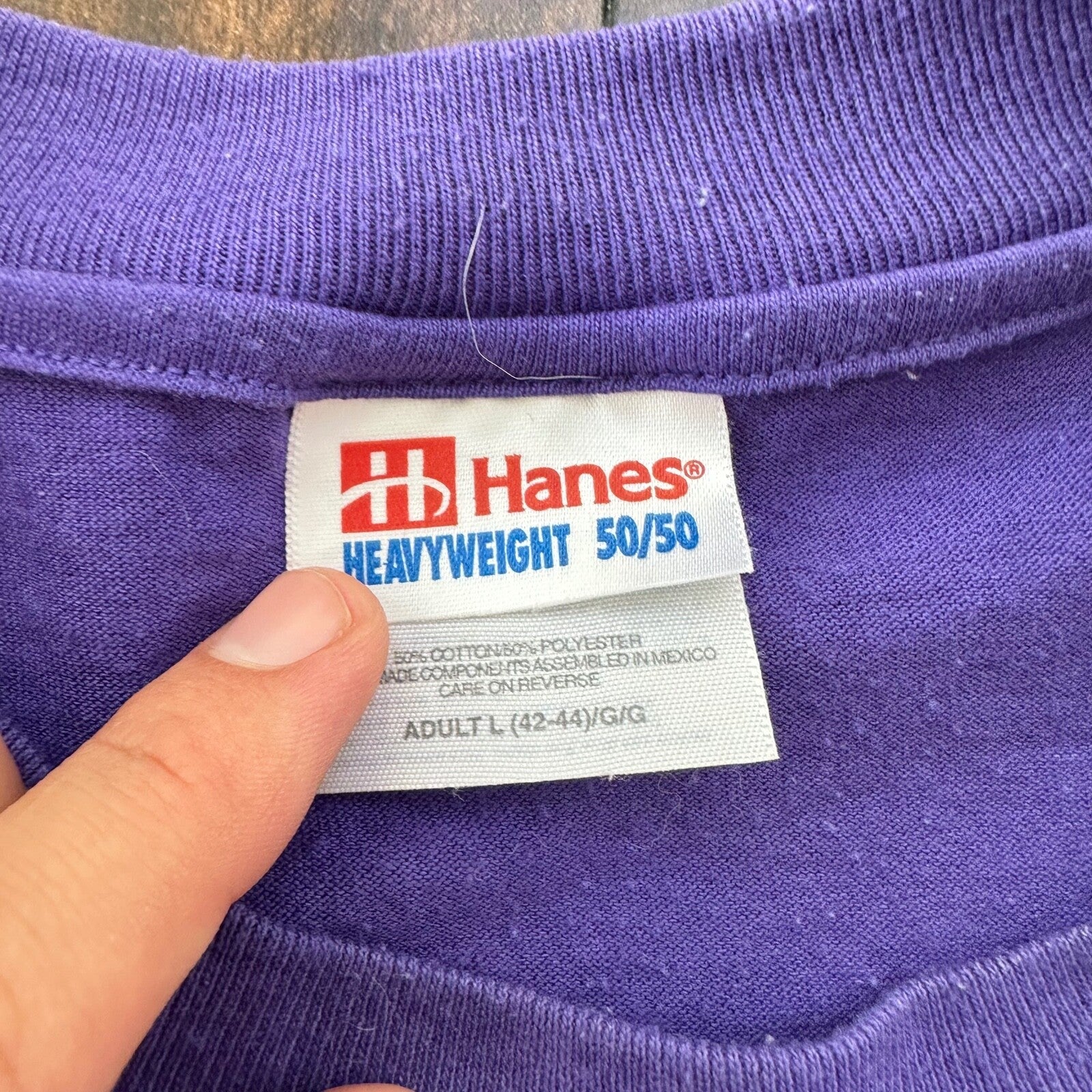 Oregon Wolfs Vintage T Shirt Purple 2004 Y2K Care Animals Dog Print Love Cute