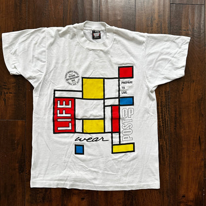 Nurse LIFE Medical Rehab Vintage T Shirt Hospital Human Care Love Abstract Wear