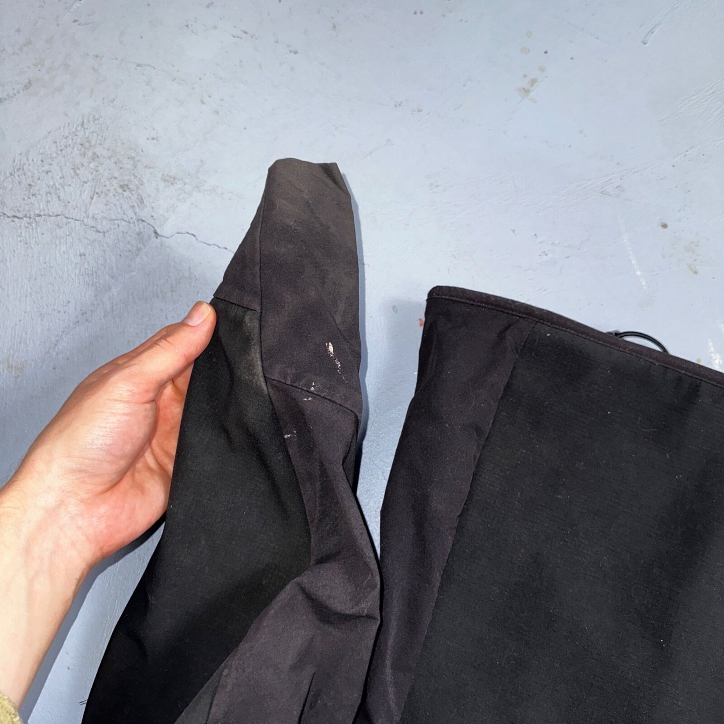 Patagonia Men’s L Black Adze Polartec Hybrid Jacket Coat Company Logo Full Zip