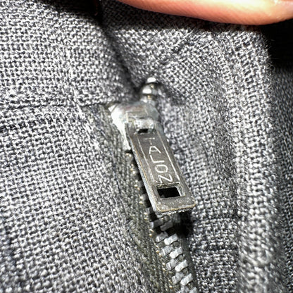 VTG Mens 2 PC Suit 38 Jacket Coat Pants Gray Rockabilly 60s 1960s Petrocelli