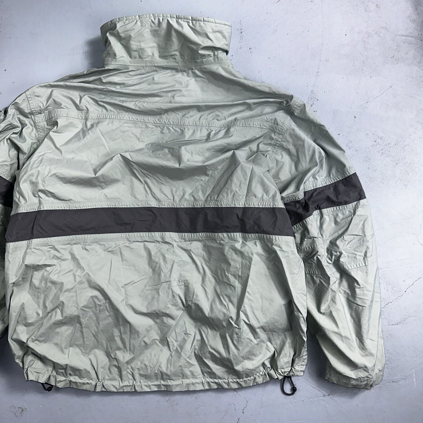 Nike VTG ACG Rain Jacket Storm Fit Anorak 90s Teal Hiking Ski Snowboard 3 Large