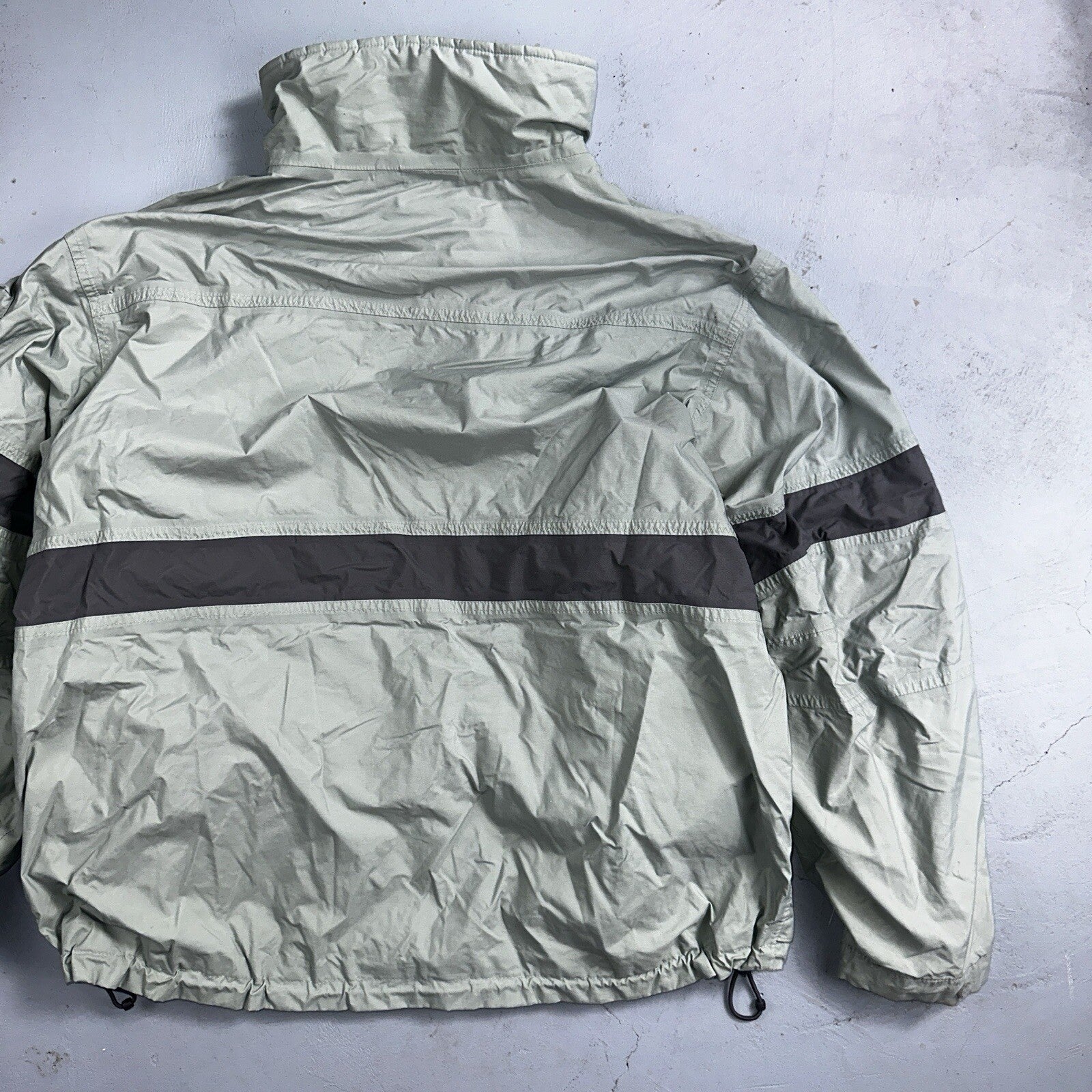 Nike VTG ACG Rain Jacket Storm Fit Anorak 90s Teal Hiking Ski Snowboard 3 Large