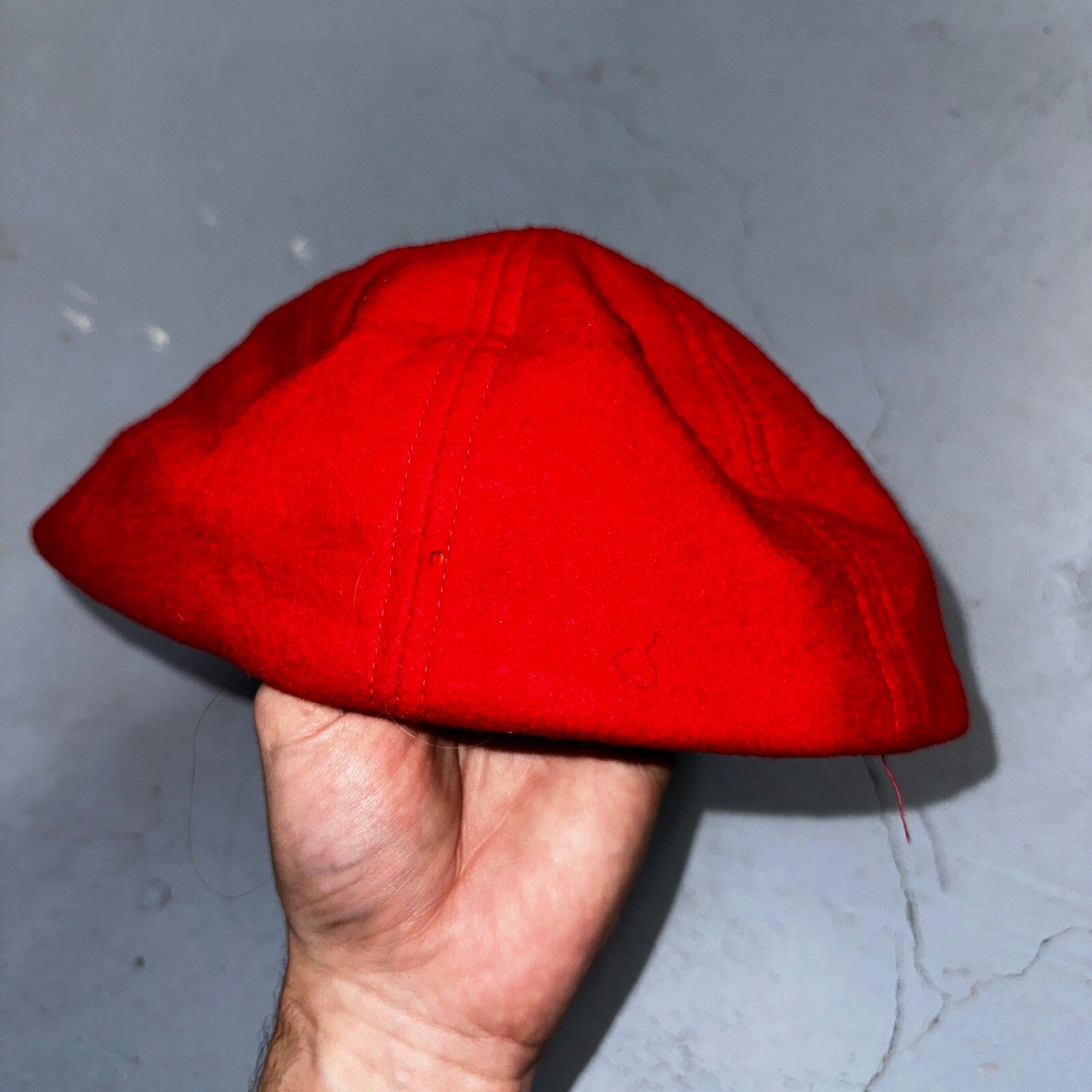 Caveman Camper Oregon VTG Hat Cap Snapback Grant Pass Very Rare Wool 1960s 60s