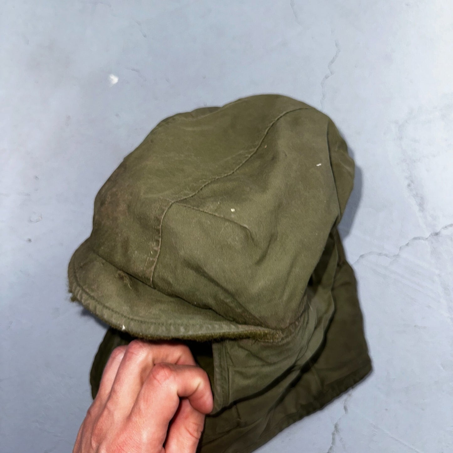 Mil Spec 1982 Hat Cap Cold Weather Insulating Helmet Liner Sn72-6030 Size 7-1/2