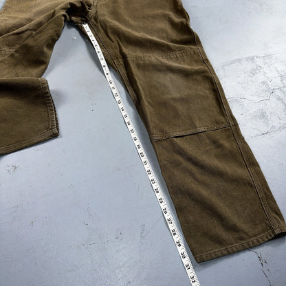 Patagonia Iron Forge Hemp Canvas Double Knee Brown Pants Mens 38 X 31 55296 40