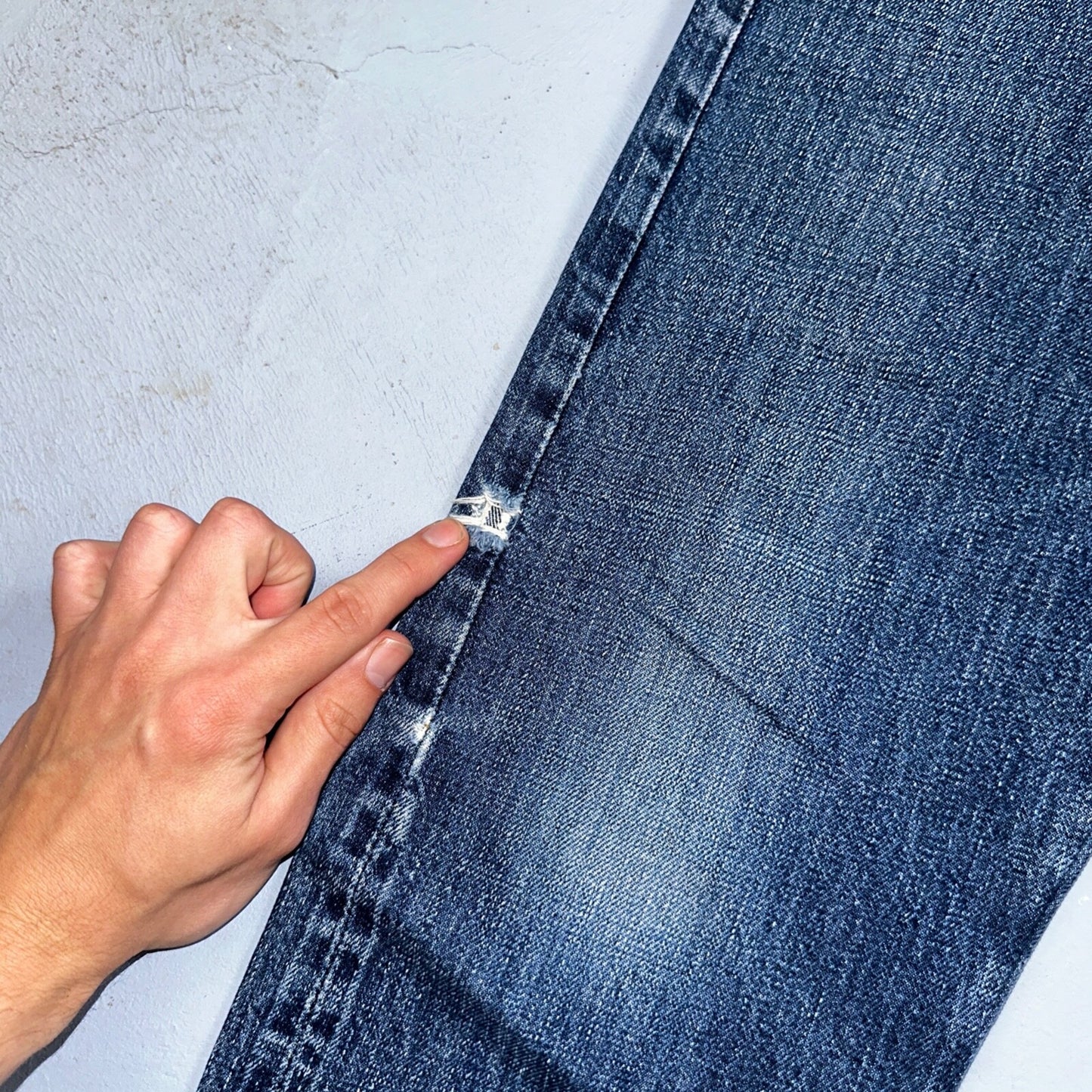 Levis 501 Big E Vintage 60s Redline Selvedge USA XX 1960s Jeans SKINNY Act 27X26