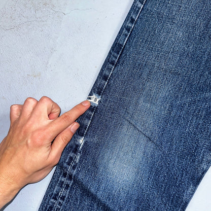 Levis 501 Big E Vintage 60s Redline Selvedge USA XX 1960s Jeans SKINNY Act 27X26