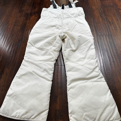 1960s Arcticwear Arctic Cat Bib Overalls Snow Suit Black Size L Vintage Zip Legs