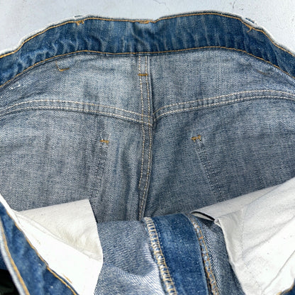 Levis 646 Vintage 70s USA Orange Tab Bootcut Flare Blue Bell Bottom Jeans 34x31