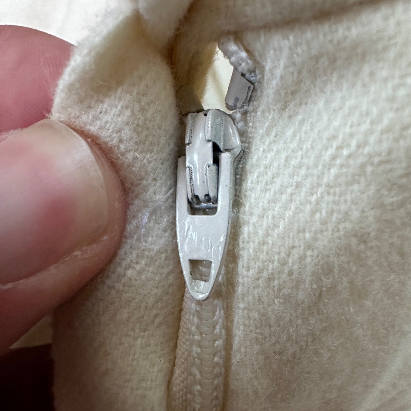 Vintage 60s Pendleton Women's Virgin Wool Size 8 Pants White Rockabilly 25x24