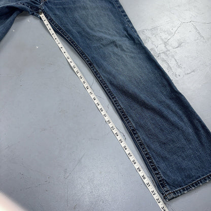 Ariat Jeans Mens 36x34 Blue M4 Boot Cut Relaxed Coltrane Jeans Denim Medium Wash