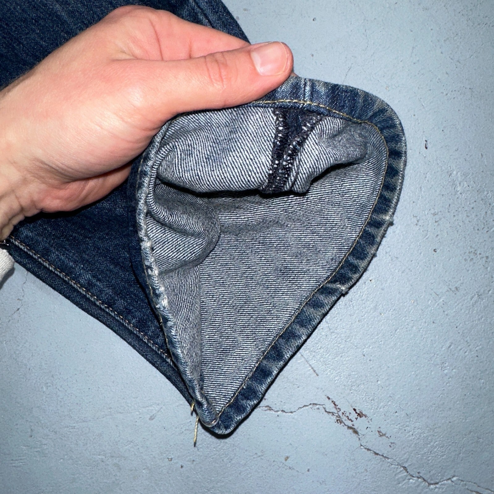 Levis 501 Y2K XX Straight Leg Jeans Blue VTG Med Wash 36x34 Act 37x32