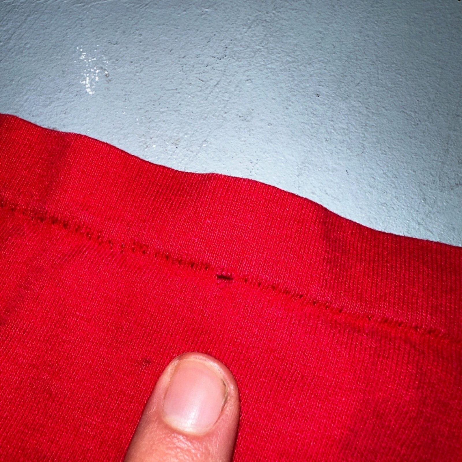 Anvil Dodge Truck 90s USA VTG T Shirt Single Stitch Red Long Sleeve Car Graphic