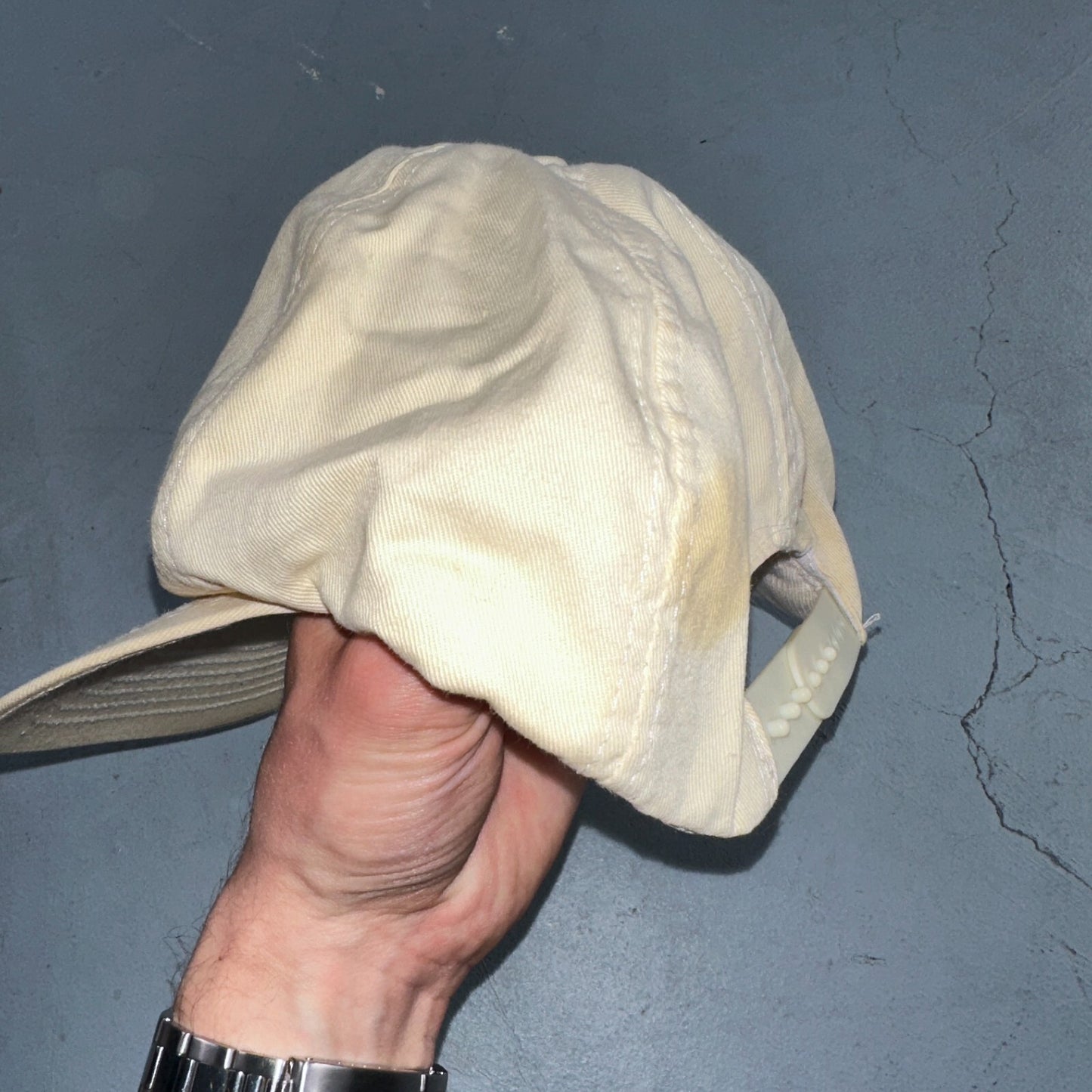 Salem Cigarettes Green VTG Hat Cap Snapback White Oregon Cool 90s Basic Logo