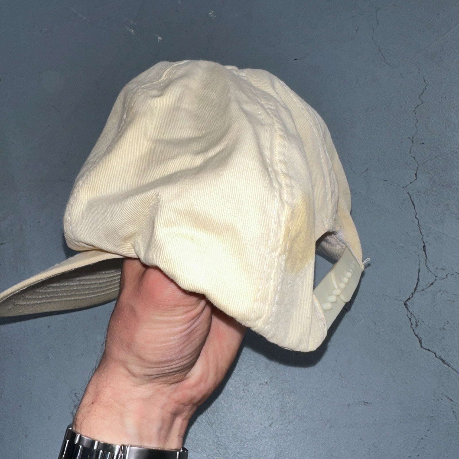 Salem Cigarettes Green VTG Hat Cap Snapback White Oregon Cool 90s Basic Logo