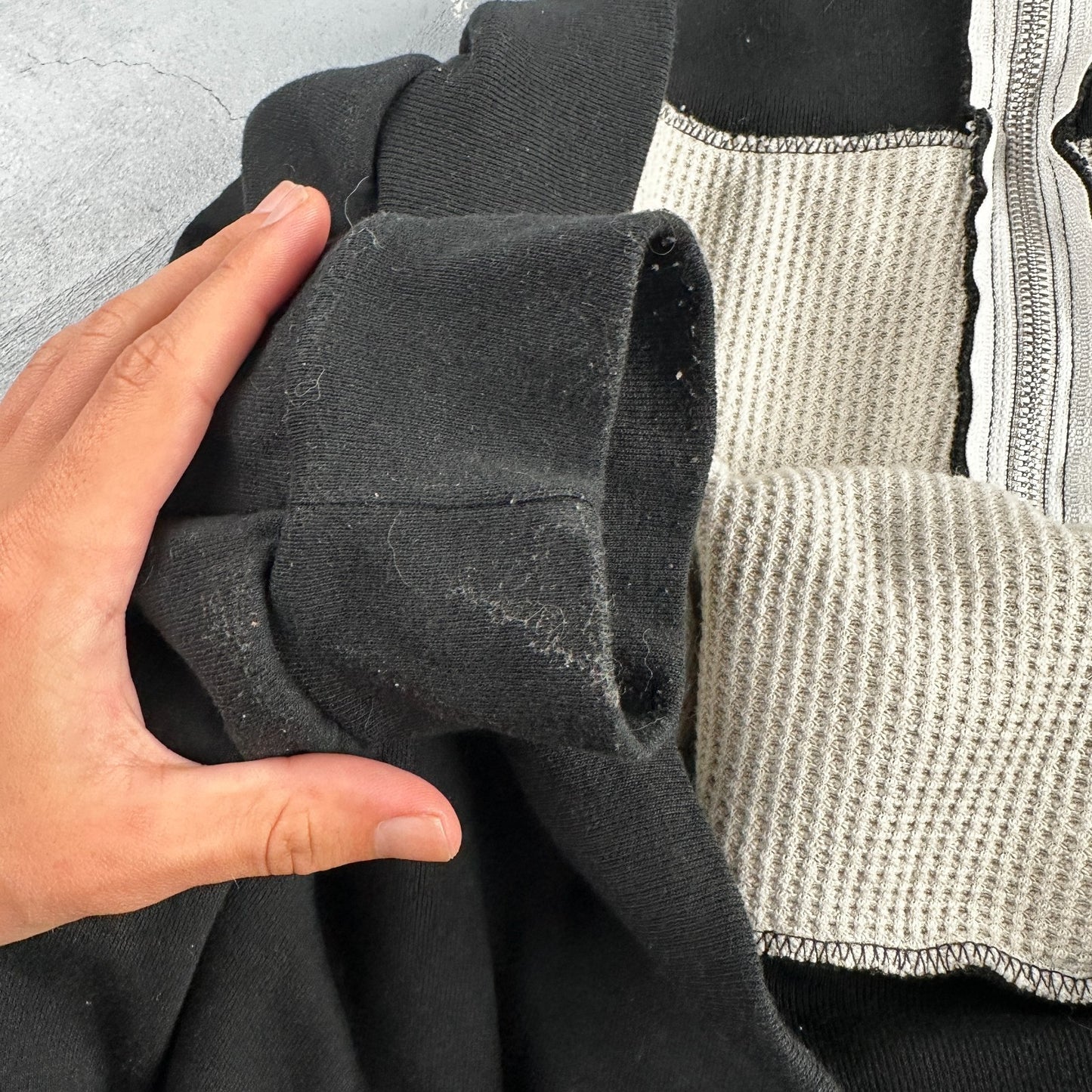 Camber II 2XL Chill-Buster Waffle Knit Heavyweight Thermal Black Double Face VTG