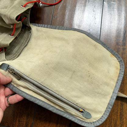 Millet Le Sherpa Mountain Hiking Rucksack Walter Bonatti 1950's Canvas Bag 50s