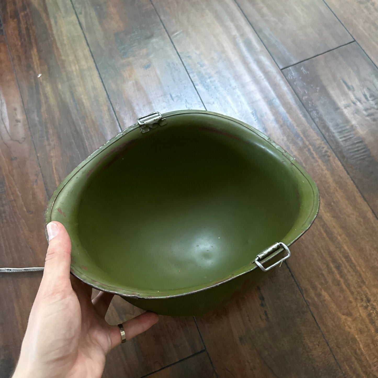 Vintage Vietnam War USMC M1 Helmet Post WWII Barn Find Unknown Origin