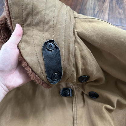 VTG 1930s 1940s USMC Deck Jacket 42 USN US Military 30s 40s Transport Mackinaw