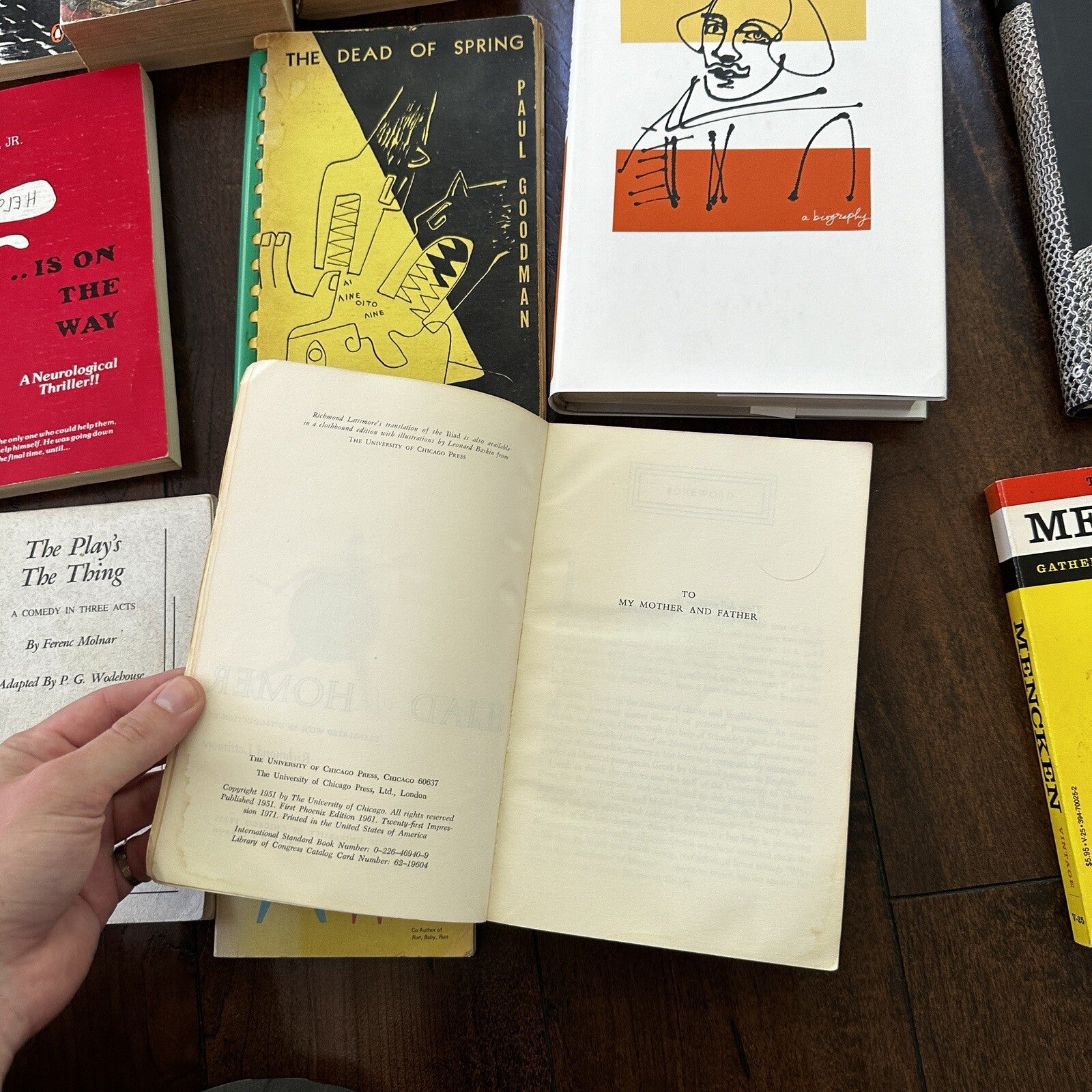 Lot 36 Cool Old Vintage Antique Rare Hardcover Random Books Green Coffee Table