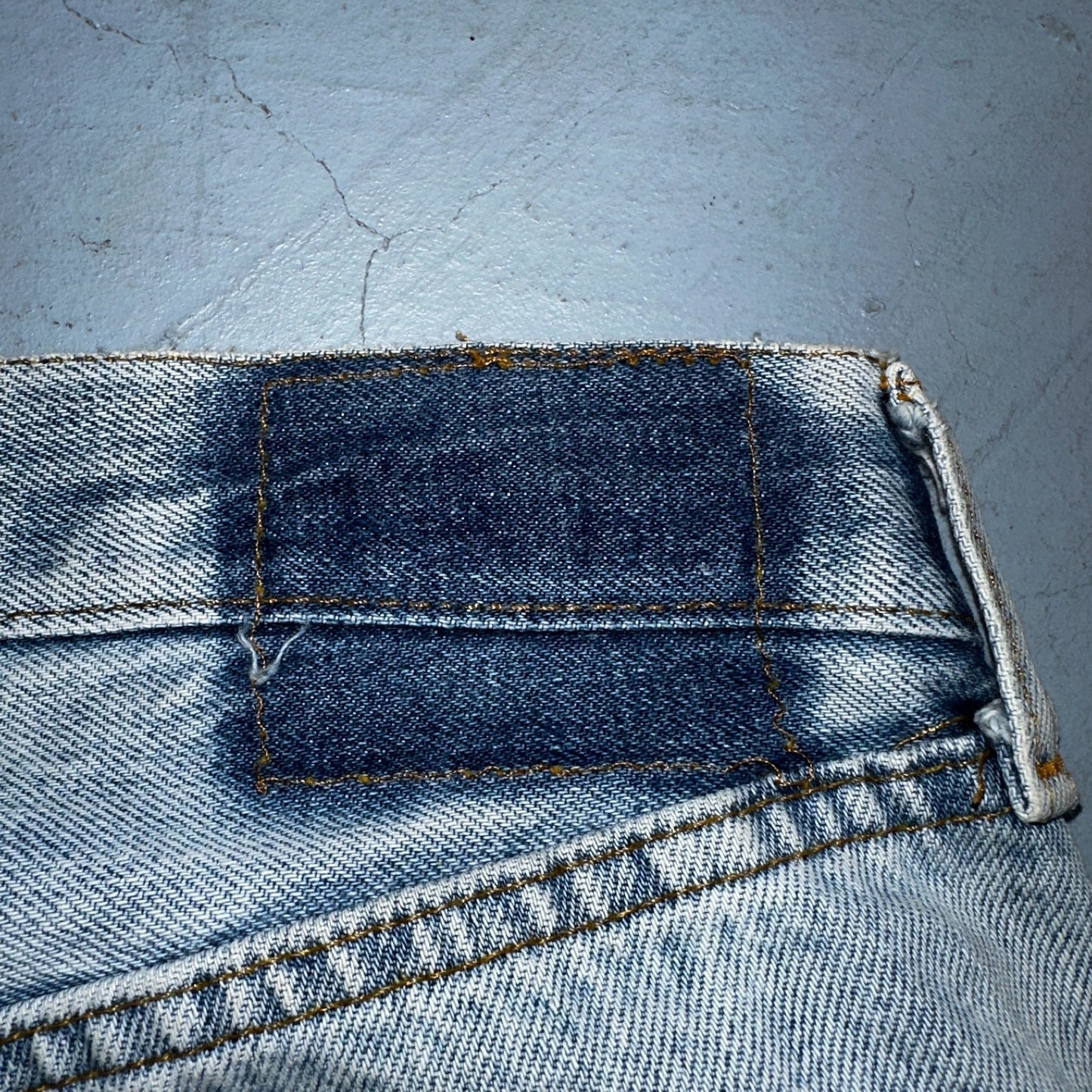 Levis 501 Vintage 80s Redline Selvedge USA XX Jeans Light Wash 36x36 Act 33x31