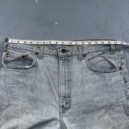 Levis 505 Vintage 90s USA XX Jeans Blue 501 Light Wash 38x30 Act 36x28