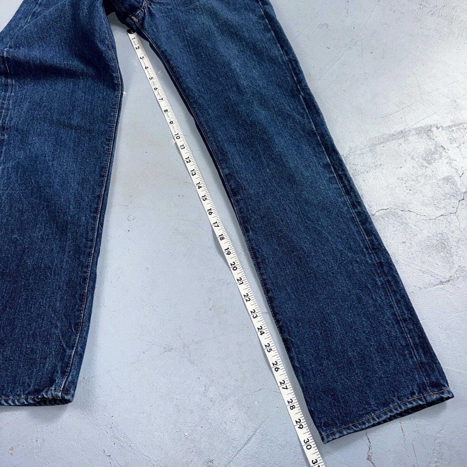 Levis 501 VTG 70s SS Redline Selvedge Jeans XX Dark Wash 28x34 Act 26x30